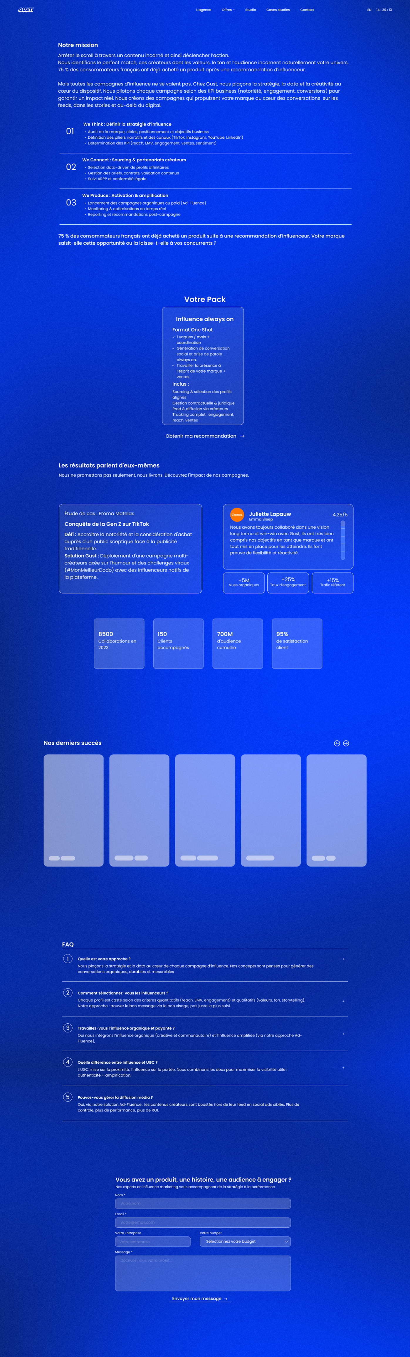 Gust — Offers page rest section